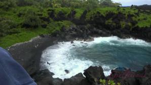 You make Mi Ha squirt in the car, and you get some head on the cliff.